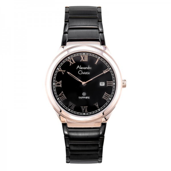 Alexandre Christie AC 8538 Rosegold Black MDBBRBA Sapphire Alexandre Christie AC 8538 Rosegold Black MDBBRBA Sapphire